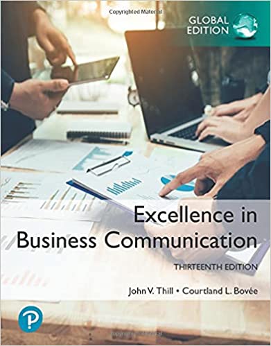 Excellence In Business Communication, Global Edition (13th Edition) - Orginal Pdf